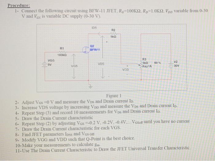 Solved Procedure: 1- Connect the following circuit using | Chegg.com