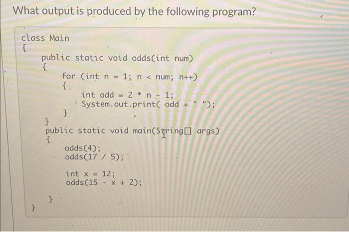 Solved Which of the following is the correct syntax for a | Chegg.com
