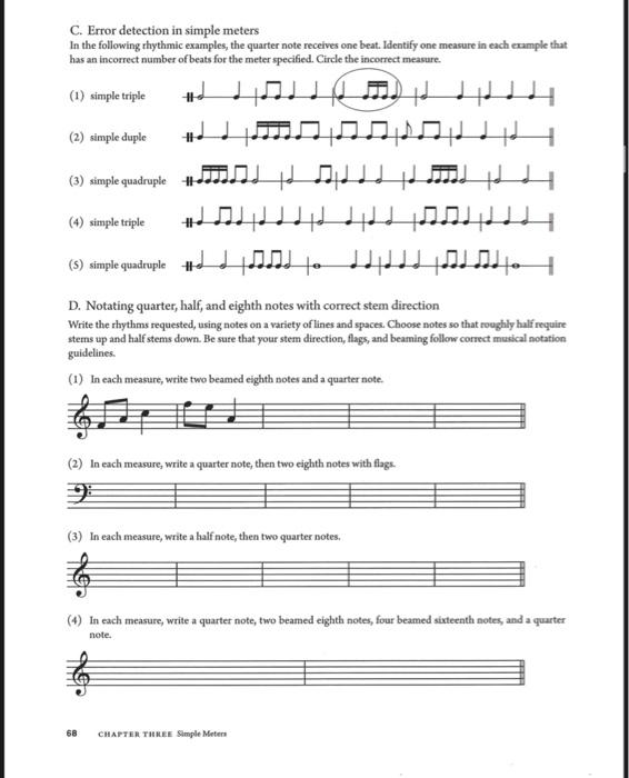 NAME Workbook ASSIGNMENT 3.1 A. Identifying note | Chegg.com