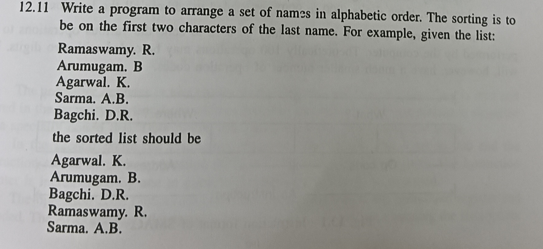 Solved 12.11 ﻿Write a Fortran program to arrange a set of | Chegg.com