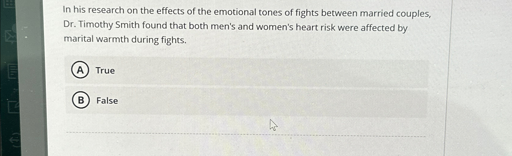 Solved in his research on the effects of the emotional tones chegg