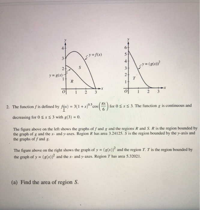 Solved Sy F X Sy G X Y G R 2 The Functionſ Is Chegg Com