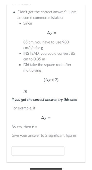 Common Mistakes 85 