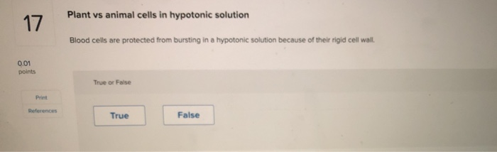 Solved Characteristics of tonicity 12 Select all that apply: | Chegg.com