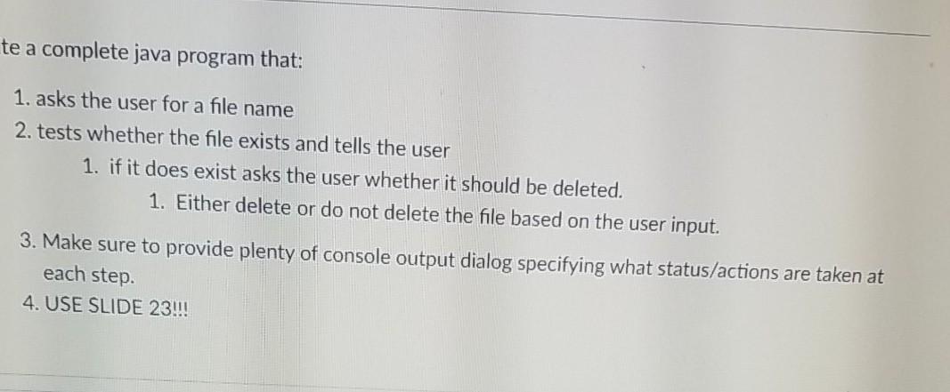 Solved te a complete java program that: 1. asks the user for | Chegg.com