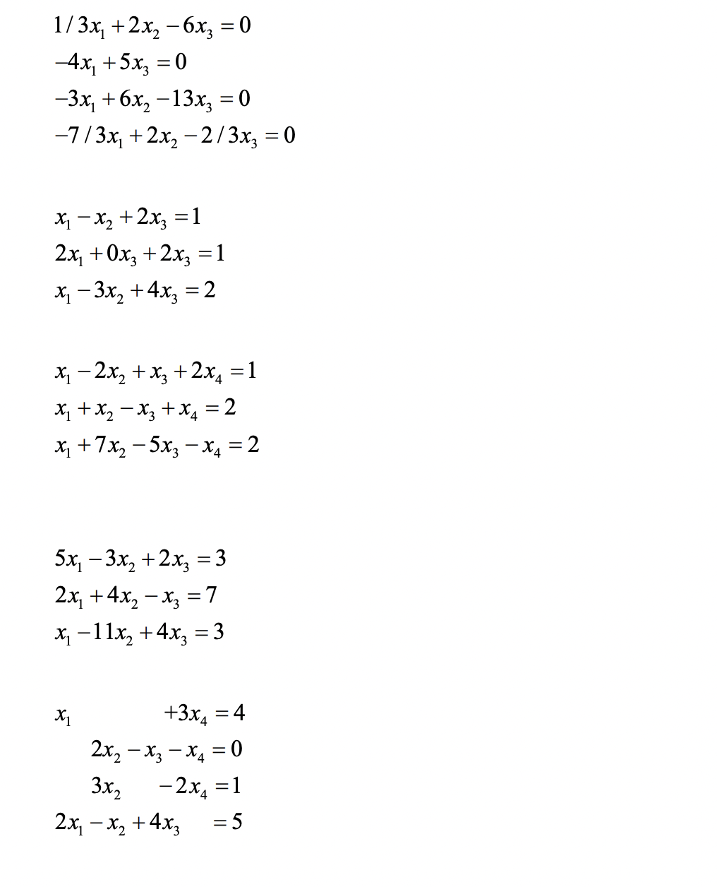 6 x 2 4x 3 13 7x 1 x 3 x 3