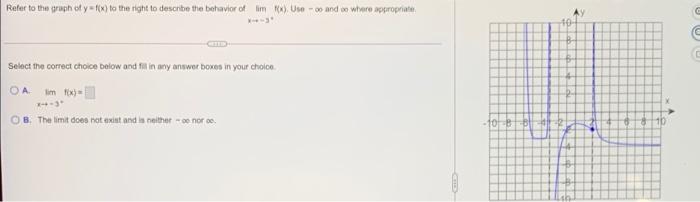 Solved Refer to the graph of y = f(x) to the right to | Chegg.com
