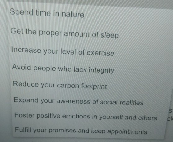 Solved 5. Focusing on the Greater Good and Being More | Chegg.com