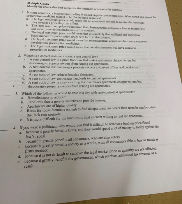 Solved Multiple Choice Identify the choice that best | Chegg.com