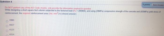 Solved Question 4 points Save Answer Do NOT perform any of | Chegg.com