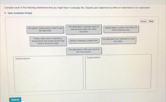 Solved Consider each of the following statements that you | Chegg.com