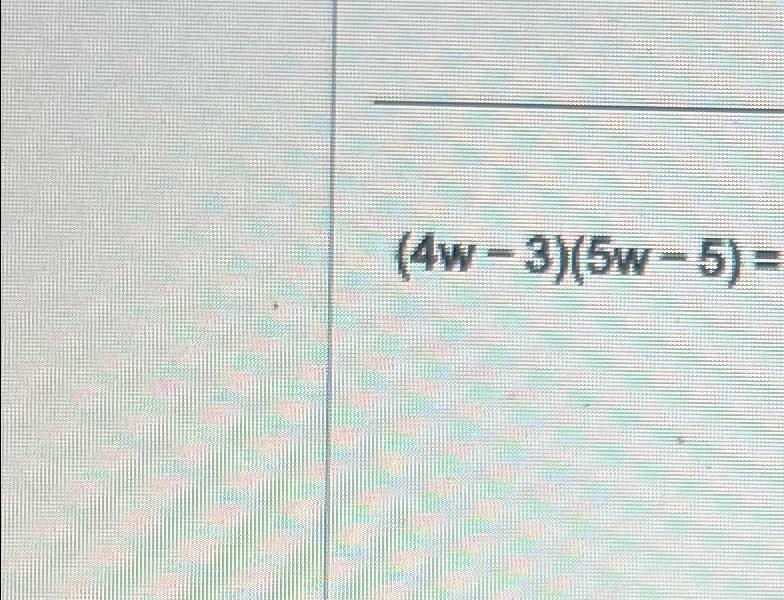 solved-4w-3-5w-5-chegg