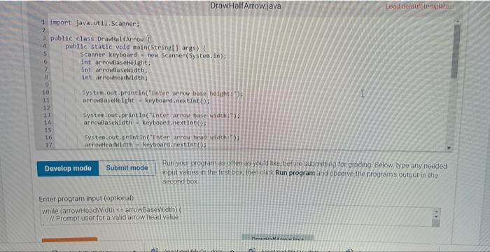 1 impart java. util. 5 canner:
3 pubHe class Drahtalfarroa (f)
public static vold main(String[] args) (
Scanner keyboard - ne