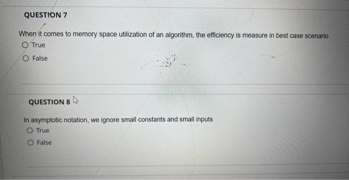 Solved When it comes to memory space utilization of an | Chegg.com