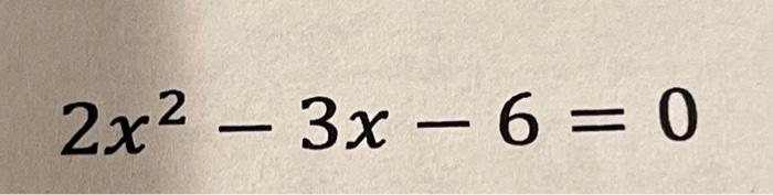 6x 3 11x 2 3x 2 0