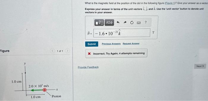 Solved What is the magnetic field at the position of the dot | Chegg.com
