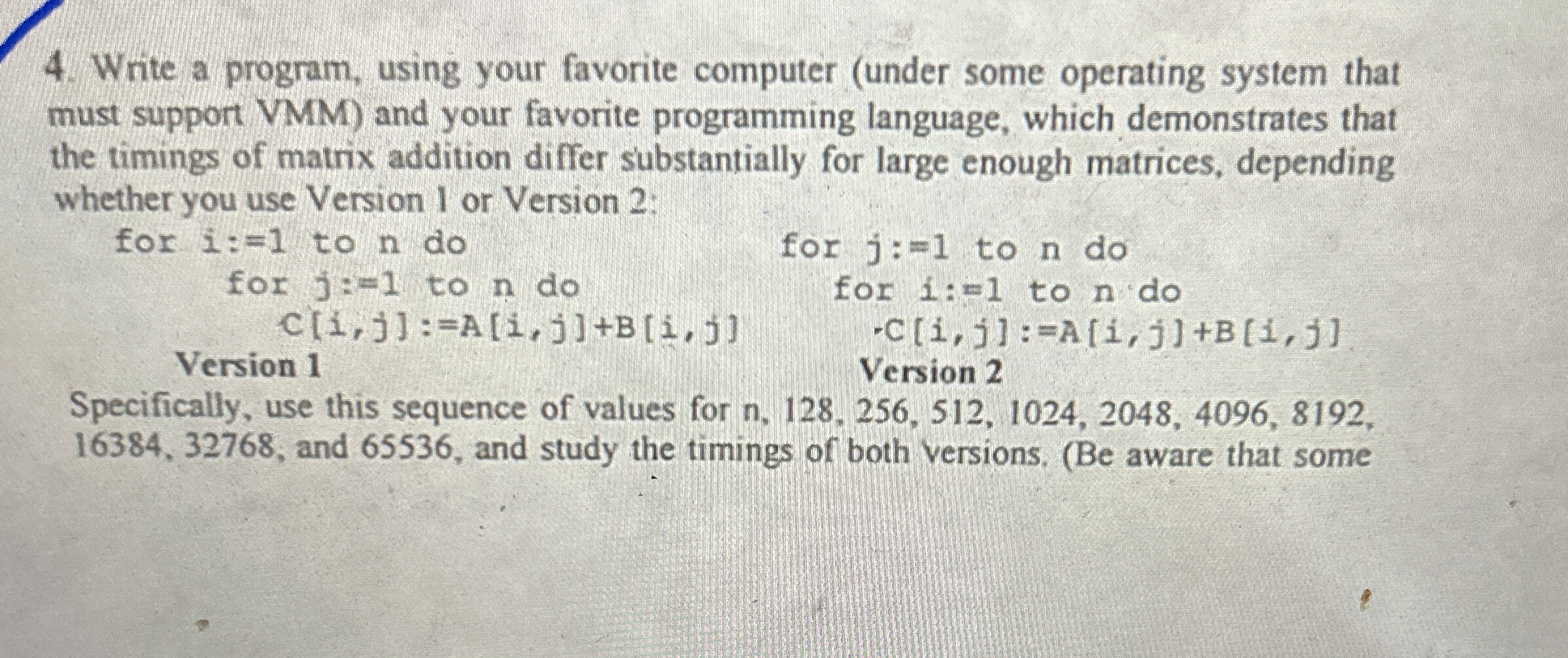 Solved Write a program, using your favorite computer (under