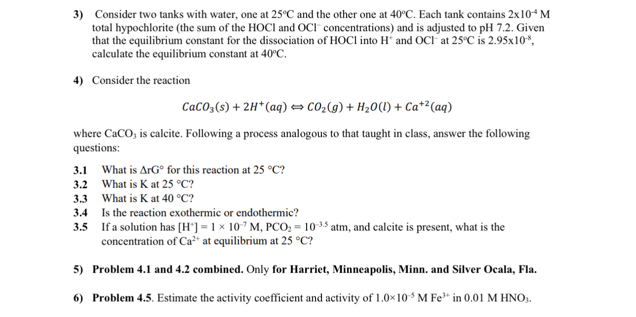 Solved Consider two tanks with water, one at 25°C ﻿and the | Chegg.com