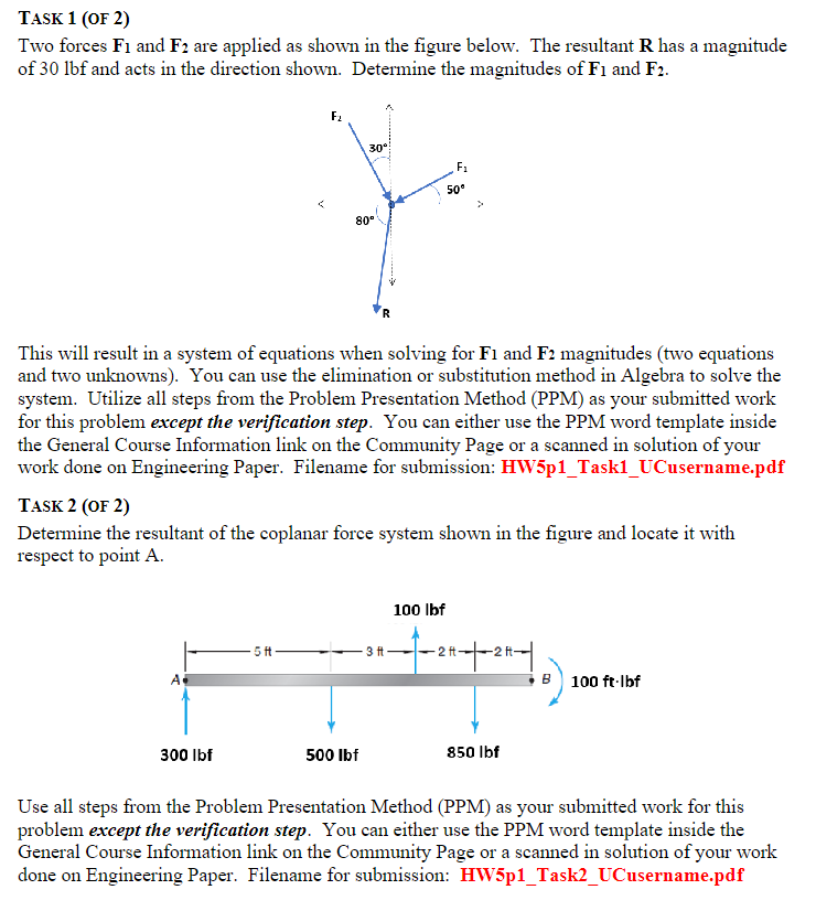 Solved Task 1 Of 2 Two Forces F1 ï And F2 ï Are Applied As Chegg Solved Task 1 Of 2 Two Forces F1 ï And F2 ï Are Applied As Chegg
