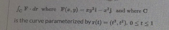 Solved SF.dr where F(x, y) = qui- q'; and where C is the | Chegg.com