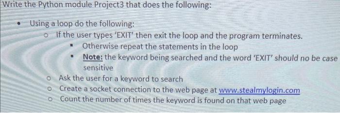 Solved - Using a loop do the following: If the user types | Chegg.com