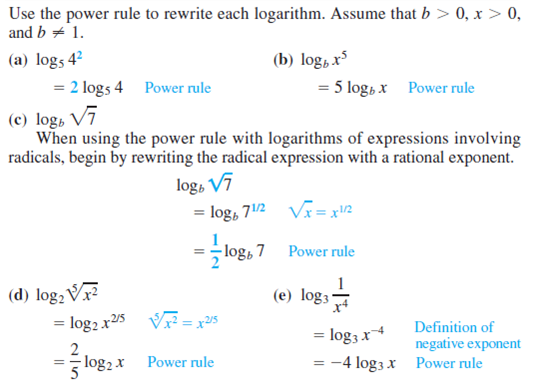 Solved: Use The Properties Of Logarithms To Rewrite Each Expres ...