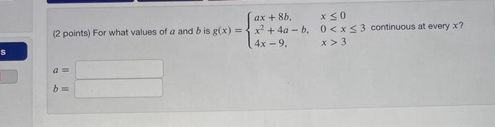 Solved a= b= | Chegg.com