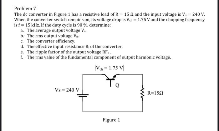 Solved Problem 1 What Is Power Electronics? Problem 2 What | Chegg.com