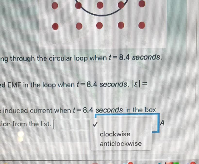 Solved The figure below shows a circular conducting loop in | Chegg.com