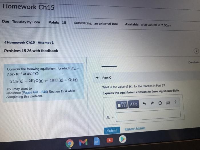 Solved Due Tuesday by 3pm Points 15 Submitting an external | Chegg.com