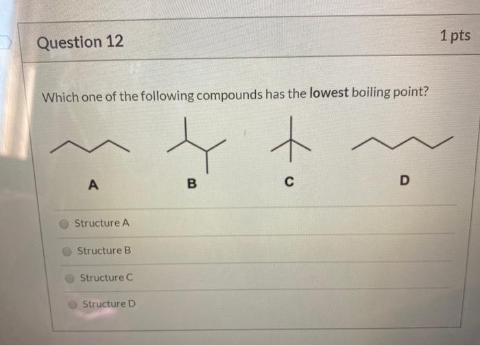 which-of-the-following-compounds-has-the-lowest-boiling-point