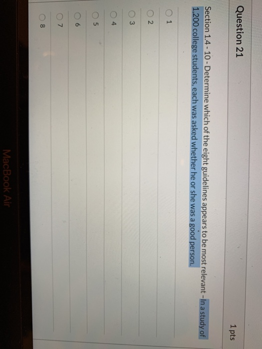 Solved 1 pts Question 21 Section 1.4 - 10-Determine which of | Chegg.com