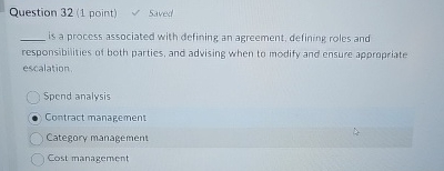 Solved Question 32 (1 ﻿point) ﻿savedis a process associated | Chegg.com