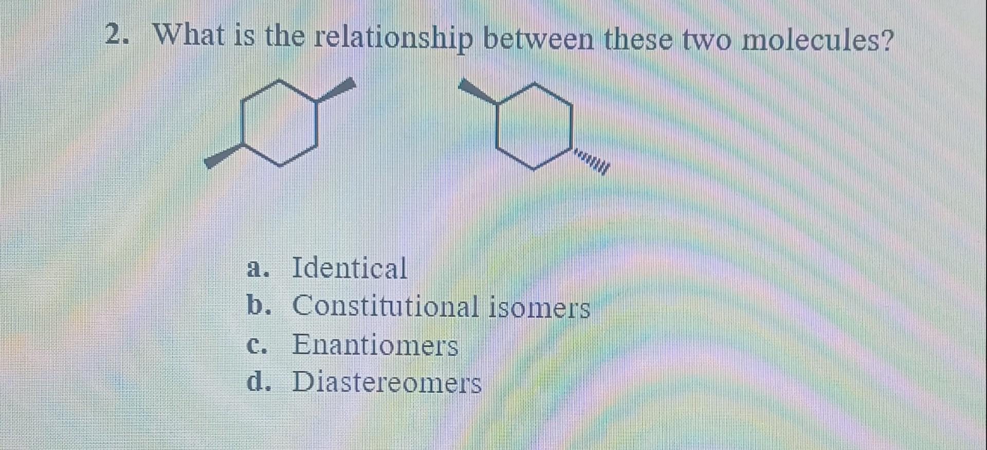 Solved 2. What is the relationship between these two | Chegg.com