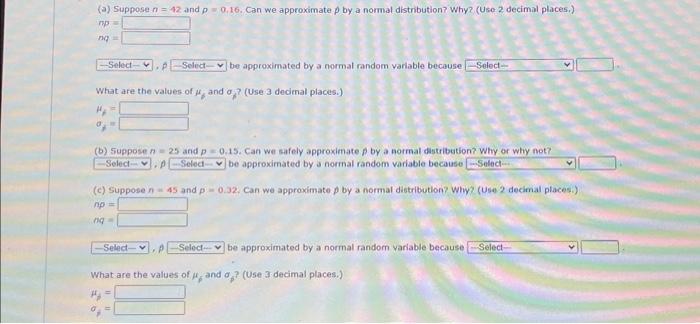 Solved suppose we have a binomial experiment in which | Chegg.com