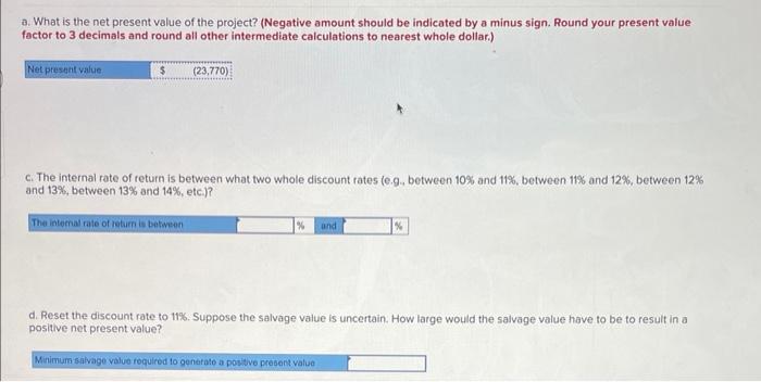 Solved Chapter 12: Applying Excel: Exercise (Part 2 Of 2) | Chegg.com