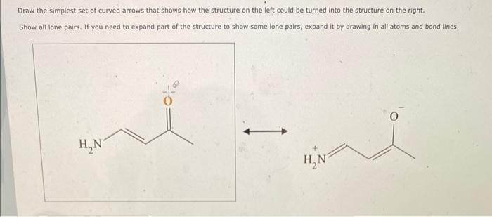 Solved Draw the simplest set of curved arrows that shows how | Chegg.com