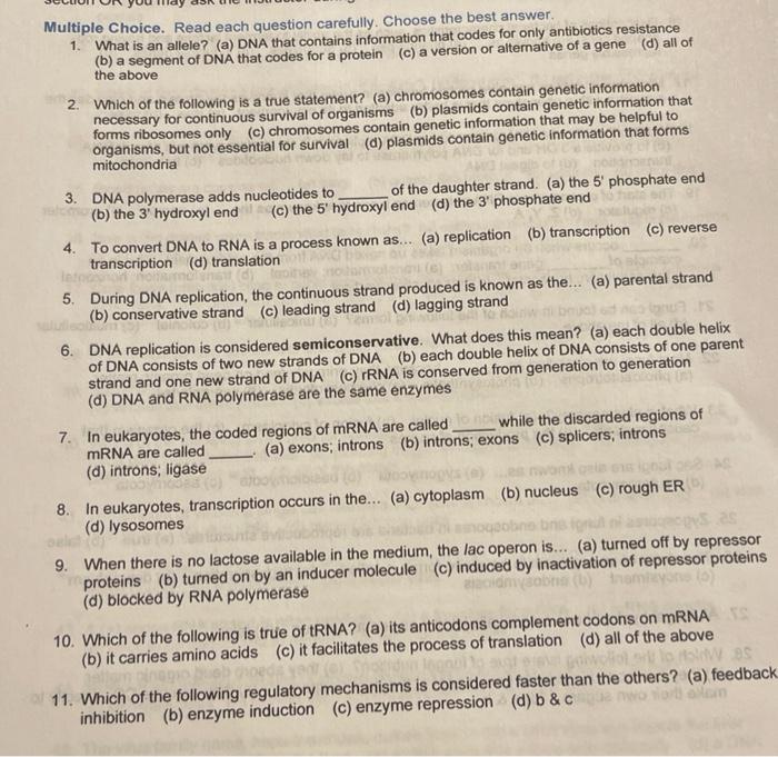 Solved Multiple Choice. Read each question carefully. Choose | Chegg.com