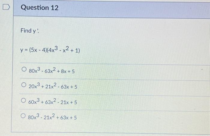 3 x 4 x   5 - 21   12 x