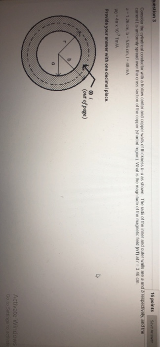Solved uestion 3 16 points Save Answer Consider the | Chegg.com