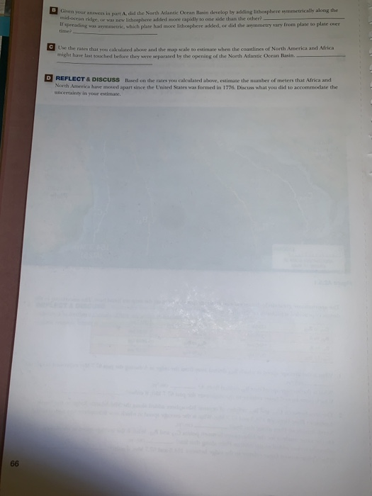 Atlantic Sea Floor Spreading Activity 2 6 Course S Chegg Com