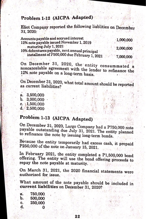 PROBLEM 2 12 AICPA ADAPTED visual data 7