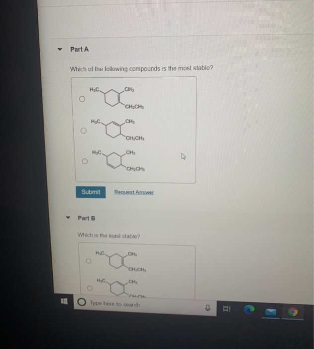 Solved Part A Which of the following compounds is the most | Chegg.com