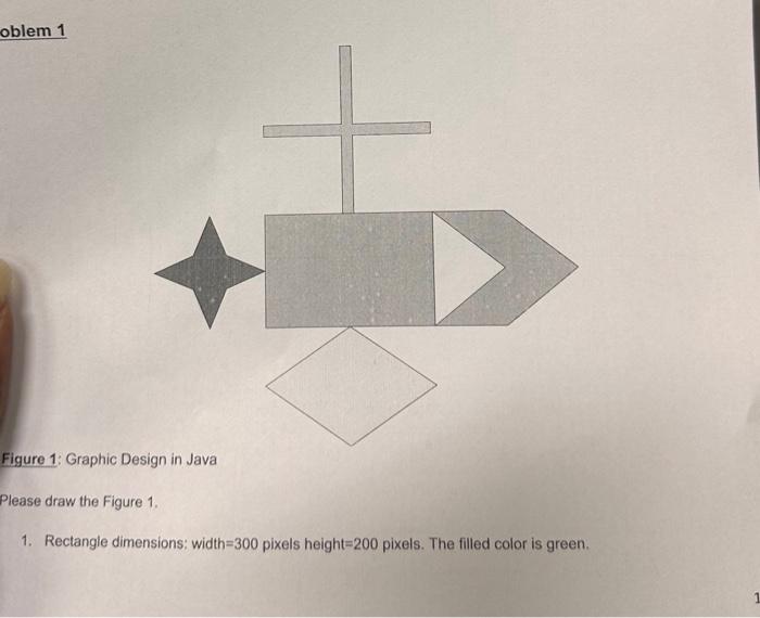 Solved Figure 1: Graphic Please draw the Figure 1. 1. | Chegg.com