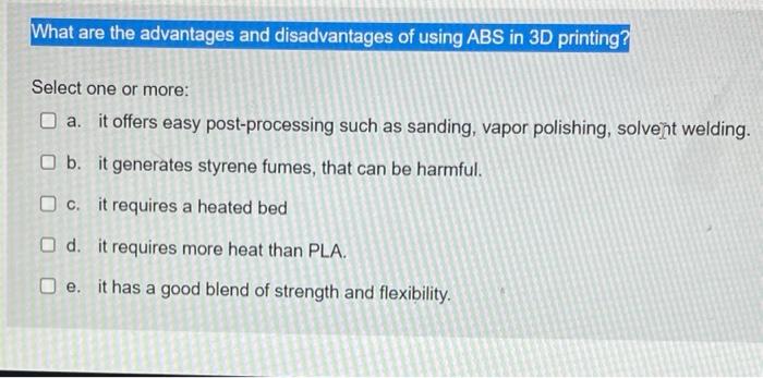 Solved What are the advantages and disadvantages of using | Chegg.com