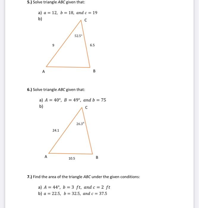 ⏩SOLVED:Solve the triangle A B C, given a=525, c=421, and A=130^∘…