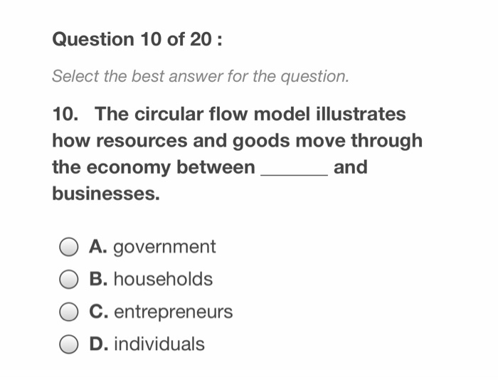 Solved Question 3 of 20 Select the best answer for the | Chegg.com