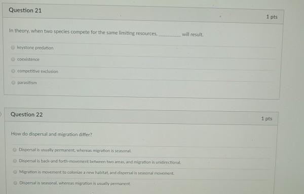 Solved Question 20 1 pts The graph shows changes in | Chegg.com