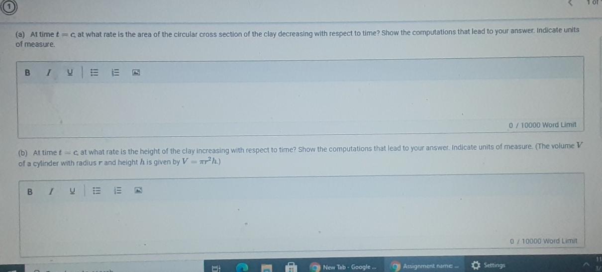 Solved Question 1 0 NO CALCULATOR IS ALLOWED FOR THIS | Chegg.com