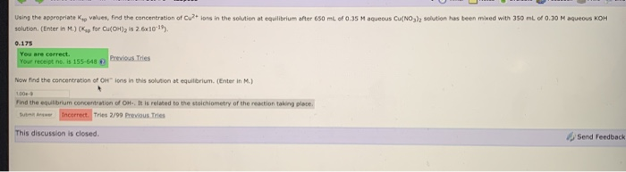 Solved i got the first part but the second part i got wrong | Chegg.com